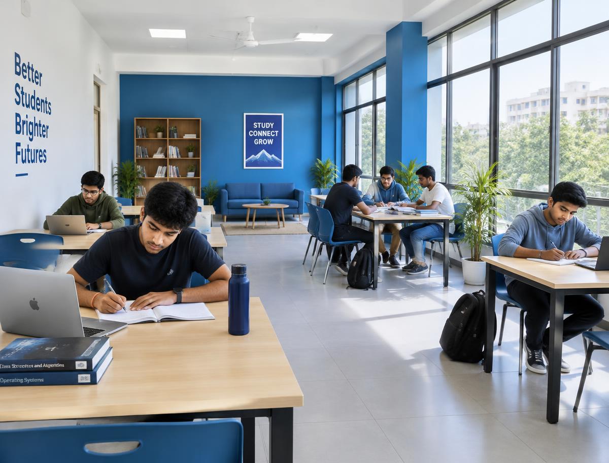 Study area at the hostel